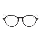 Linda Farrow Luxe Black and Silver 05 C2 Glasses