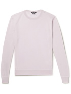 TOM FORD - Cashmere and Silk-Blend Sweater - Purple