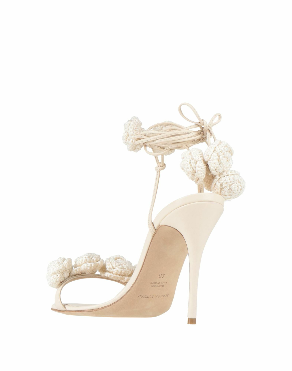 Magda Butrym Womens Sandals Ivory