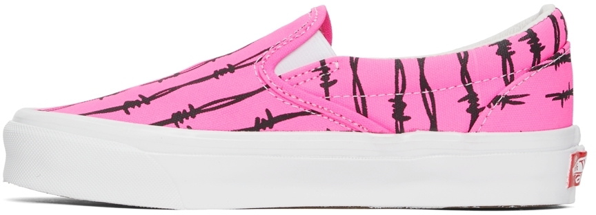 Vans Supreme x Old Skool 'Barbed Wire - Pink' VN0A5KRXB9P US 8