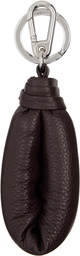 LEMAIRE Brown Wadded Keychain