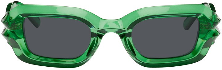 Photo: A BETTER FEELING Green Bolu Sunglasses