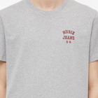 Nudie Jeans Co Men's Nudie Roy Logo T-Shirt in Grey Melange