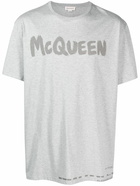 ALEXANDER MCQUEEN - Graffiti Organic Cotton T-shirt