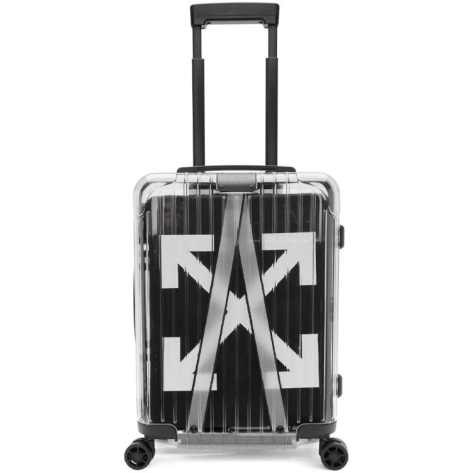 Off White Off White x Rimowa Transparent Carry On Rolling Luggage