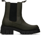 Barbour Khaki Sofie Chelsea Boots
