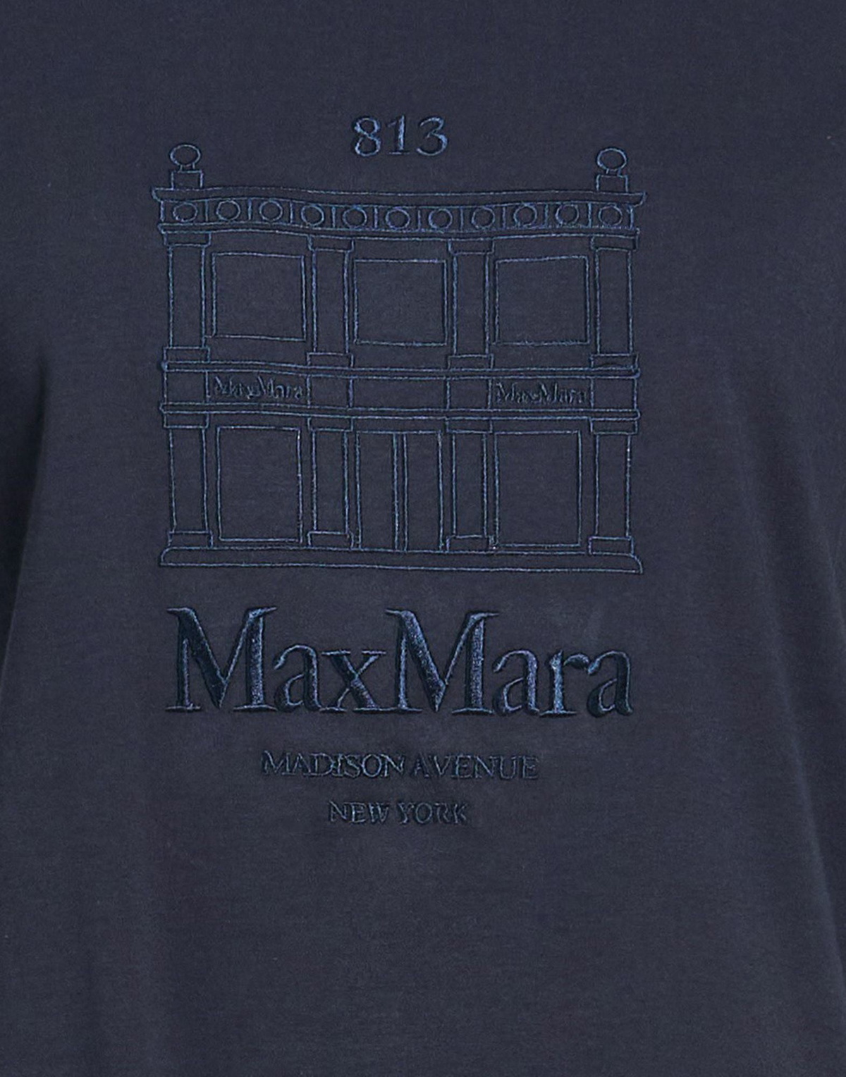 's Max Mara Womens T-shirt in Navy