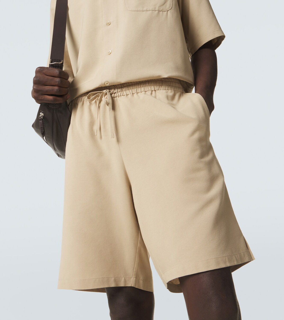 Le Kasha Betul silk shorts