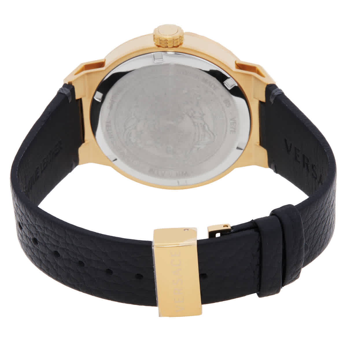 Versace Medusa Infinite Quartz Black Dial Mens Watch  display picture 2