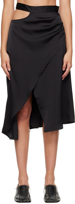 Photo: Han Kjobenhavn Black Drape Midi Skirt
