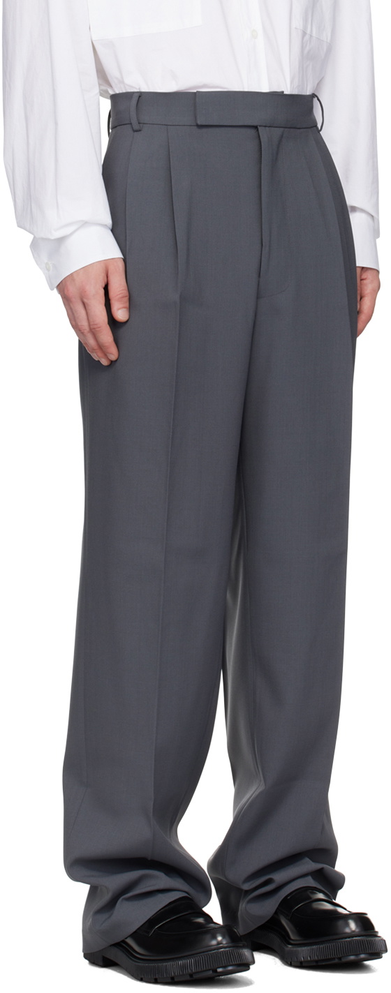 The Frankie Shop Gray Beo Trousers