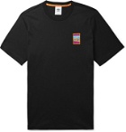 adidas Originals - Adiplore Logo-Print Cotton-Jersey T-Shirt - Black
