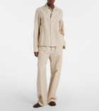 Maison Margiela Striped cotton shirt