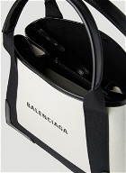 Balenciaga - XS Logo Print Handbag in White