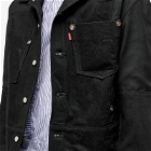Junya Watanabe MAN Men's x eYe x Levi's Denim & Wool Work Jacket in Black
