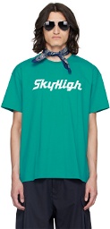 Sky High Farm Workwear Blue Print T-Shirt