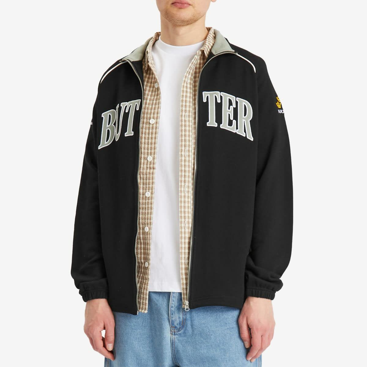 Butter Goods Men's Crown Applique Jacket in Black