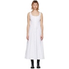 Brock Collection White Sara Poplin Tank Dress