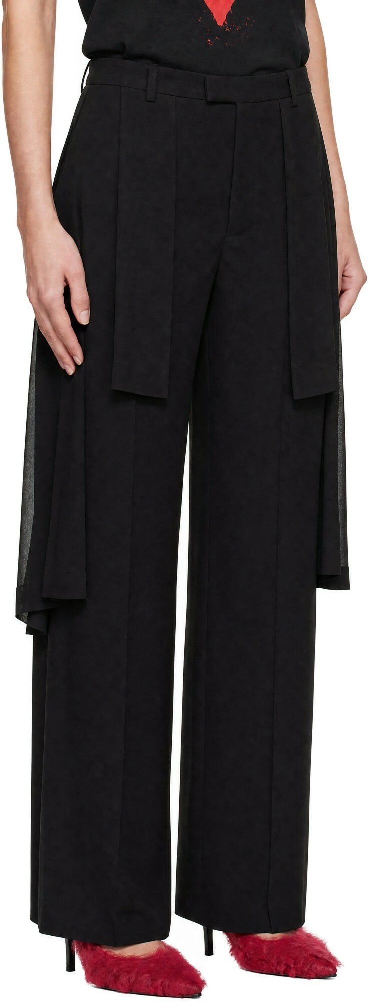 UNDERCOVER Black Skirt Trousers