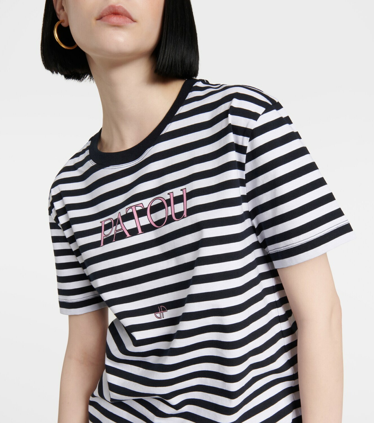 Patou Striped cotton T-shirt