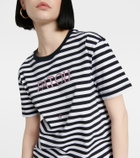 Patou Striped cotton T-shirt