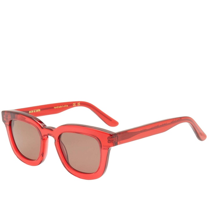 Photo: Ace & Tate Men's Young Bobby Sunglasses in Lady Bug