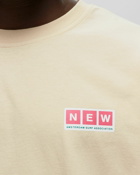 New Amsterdam Container Logo Tee Beige - Mens - Shortsleeves