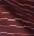 Missoni - 7cm Silk-Jacquard Tie - Burgundy