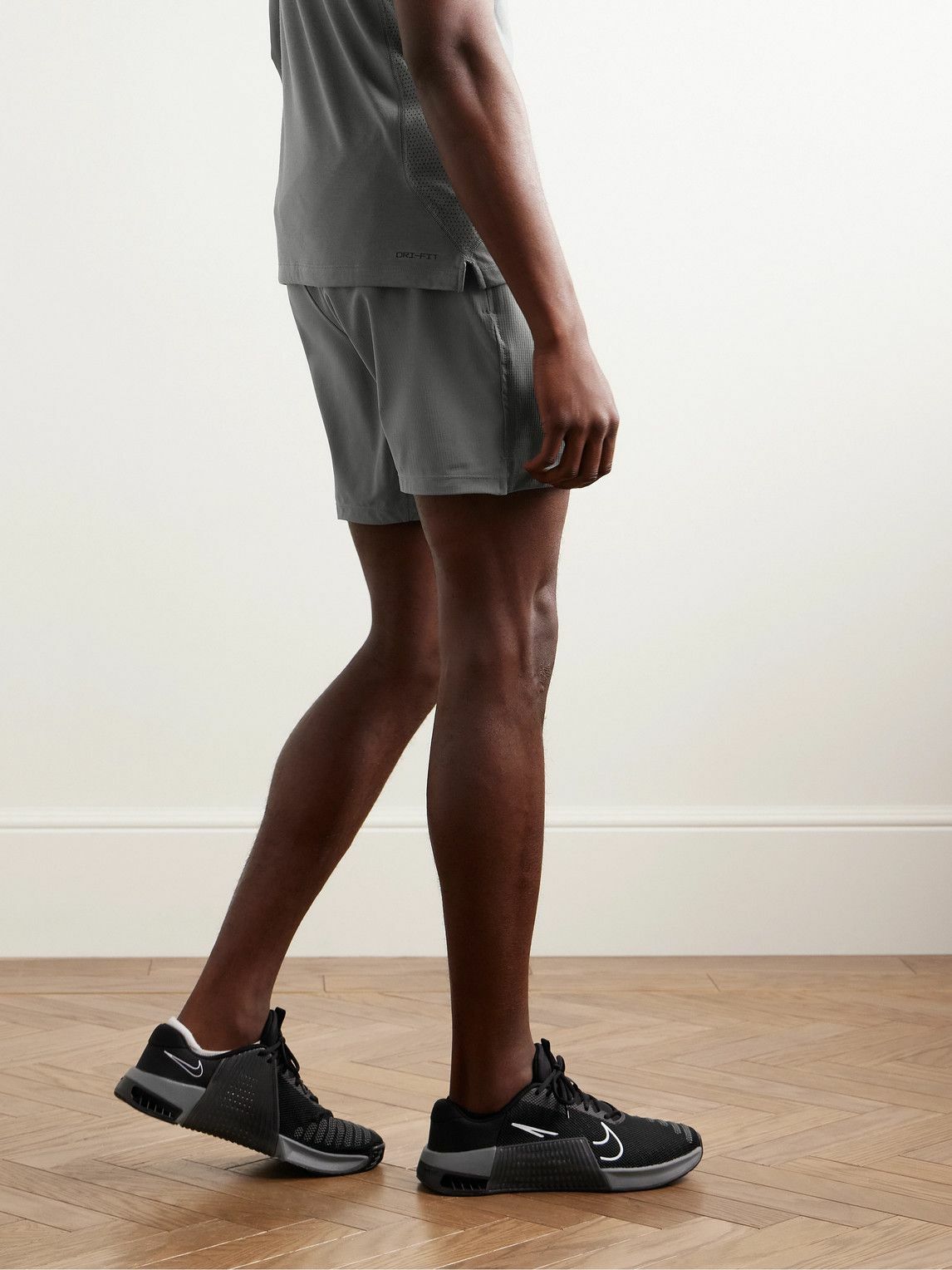Nike Training - Flex Rep 4.0 Straight-Leg Dri-FIT Ripstop Shorts - Gray