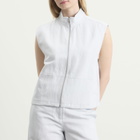 Samsøe Samsøe Women's Sakaila Parachute Vest in Gray Dawn Melange