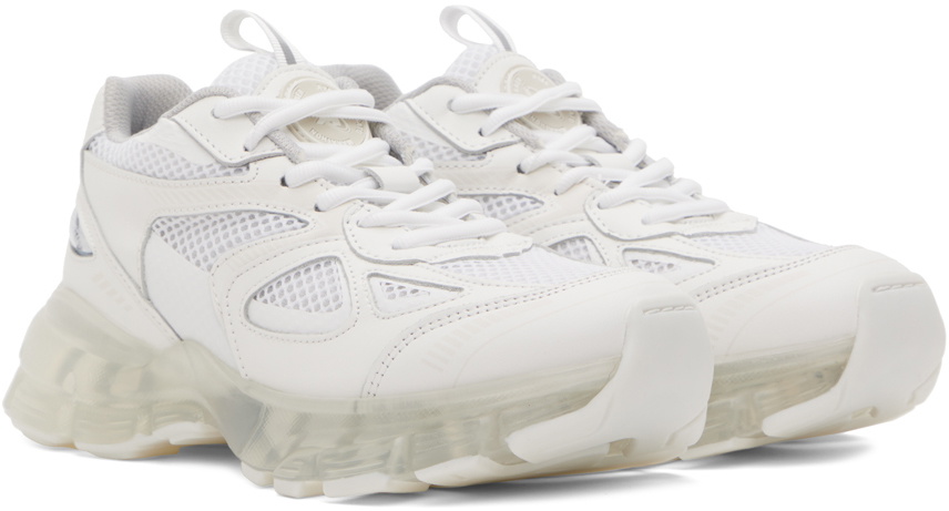 Axel Arigato White Marathon Transparent Runner Sneakers