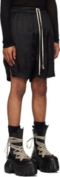 Rick Owens Black Concordians Boxers Shorts