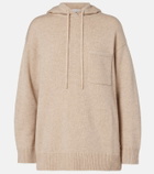 Max Mara Liana wool and cashmere hoodie