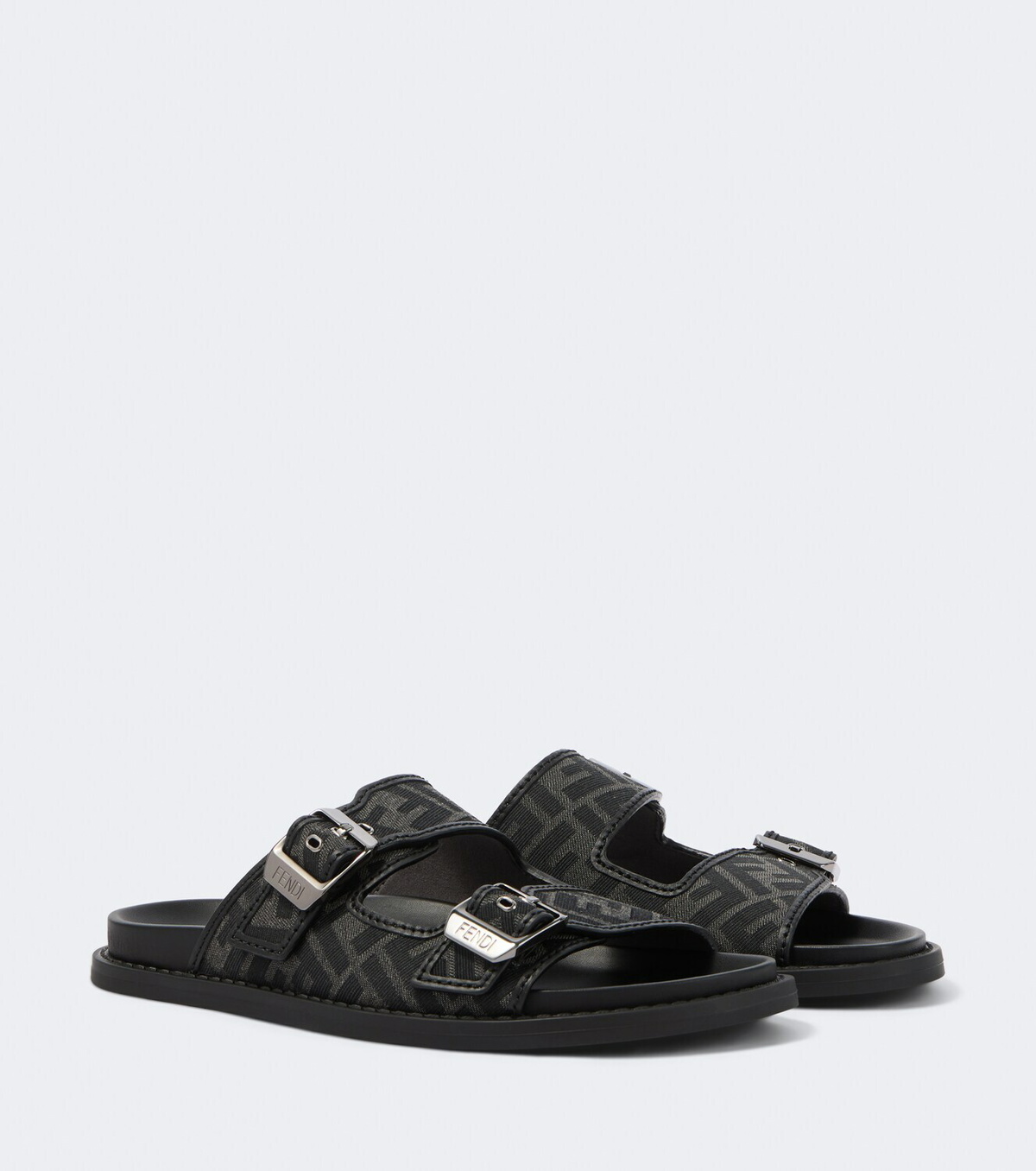 Fendi Fendi Feel FF Zucca jacquard slides