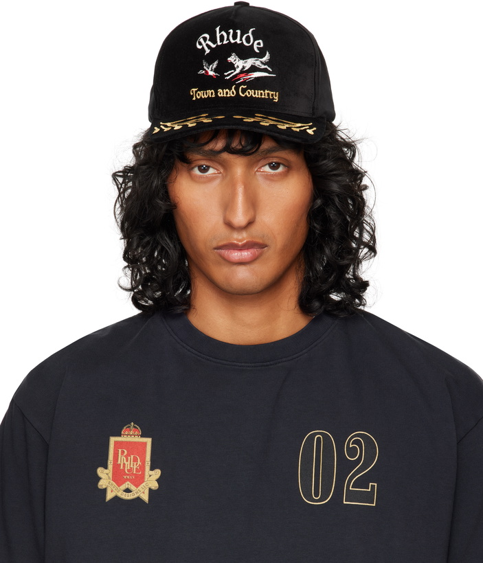 Photo: Rhude Black Wine Country Souvenir Cap