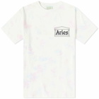 Aries Men's Summer Tie Dye Temple T-Shirt in Multi