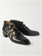 GUCCI - Worsh Leather Boots - Black