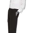 Our Legacy Black Drape Regular Trousers