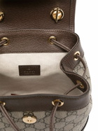 Gucci Neutral Ophidia Mini GG Supreme Backpack