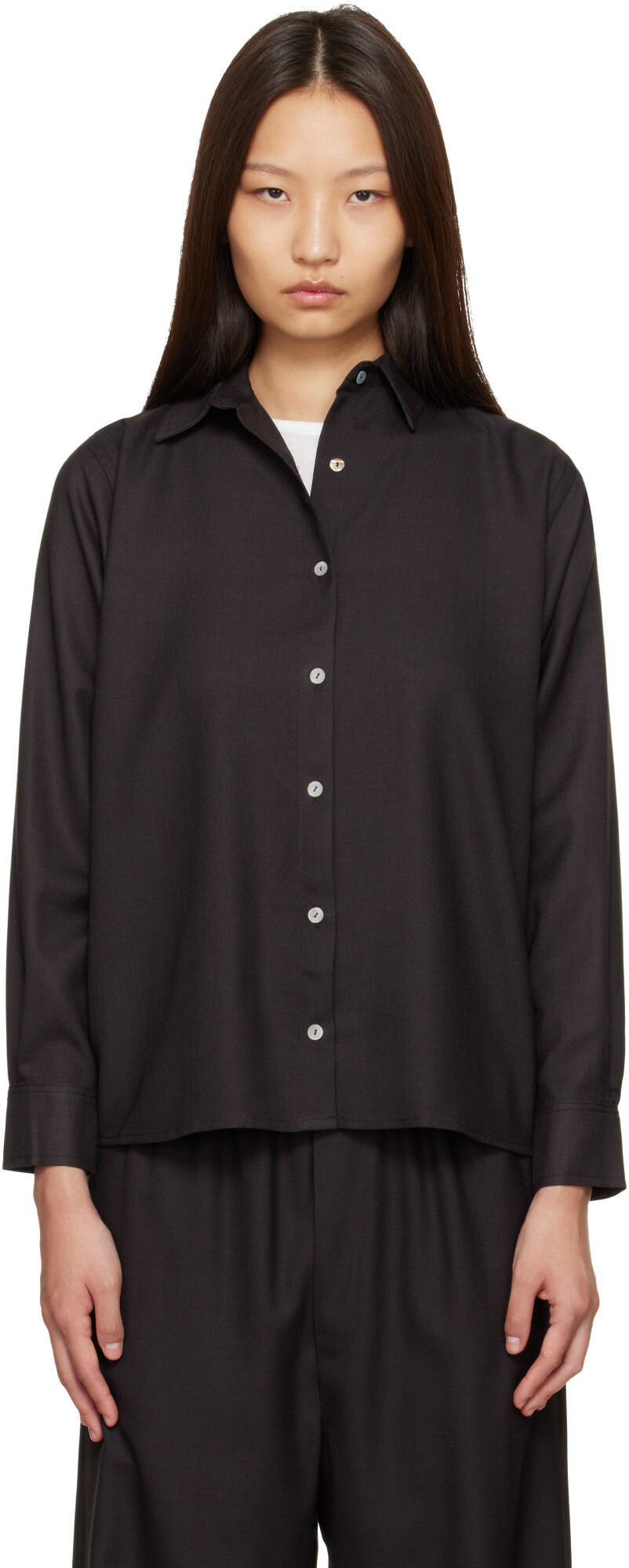 Baserange Brown Stoa Shirt