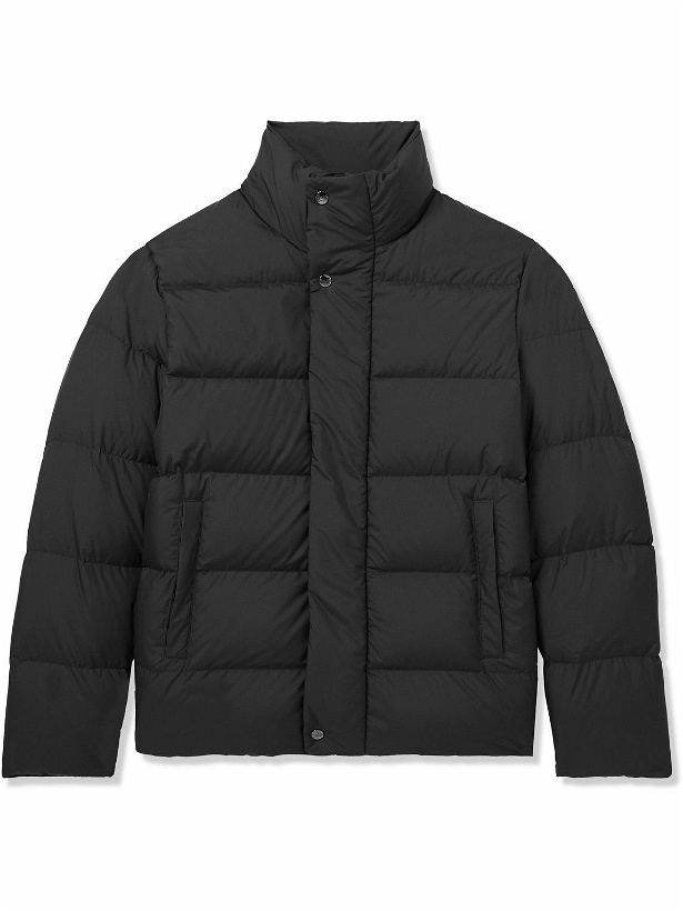 Photo: Herno - Quilted Shell Down Jacket - Black