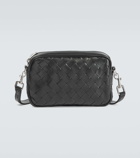 Bottega Veneta Intrecciato Mini leather crossbody bag