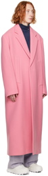 Jil Sander Pink Tailored Coat