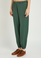 Vuori Halo Modern Stretch-jersey Sweatpants Green