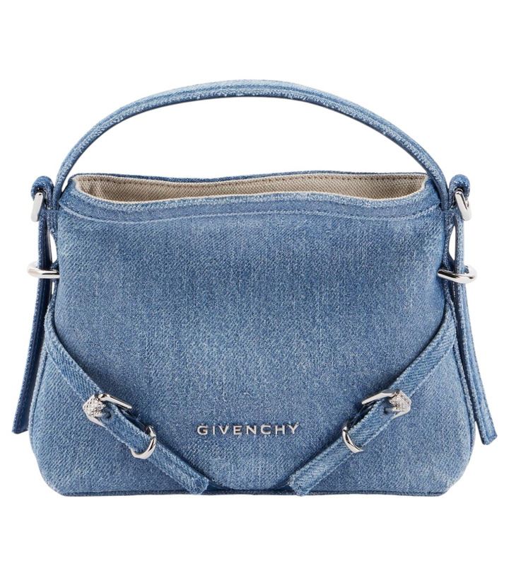 Photo: Givenchy Nano Voyou denim crossbody bag