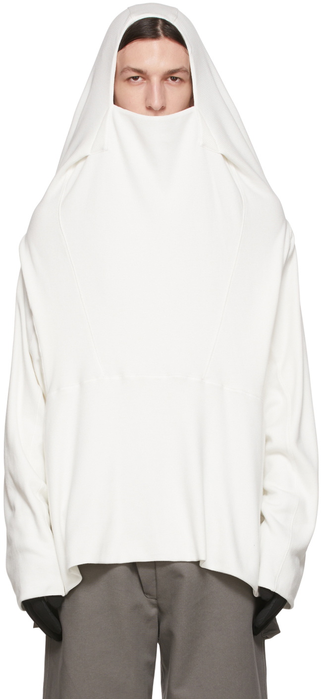 BRYAN JIMENÈZ SSENSE Exclusive White Armstrong Hoodie
