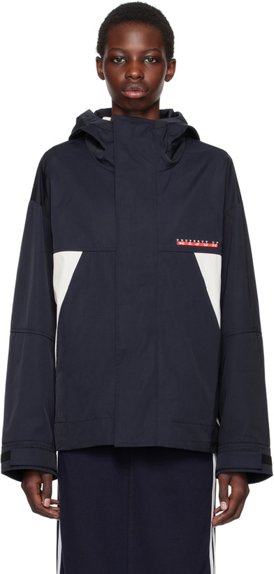 Kijun Green Shirring Pocket Jacket Kijun