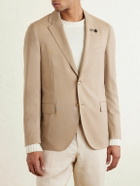 Lardini - Embellished Virgin Wool Suit Jacket - Neutrals