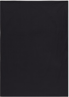 Tekla Black Percale Pillow Sham, Queen