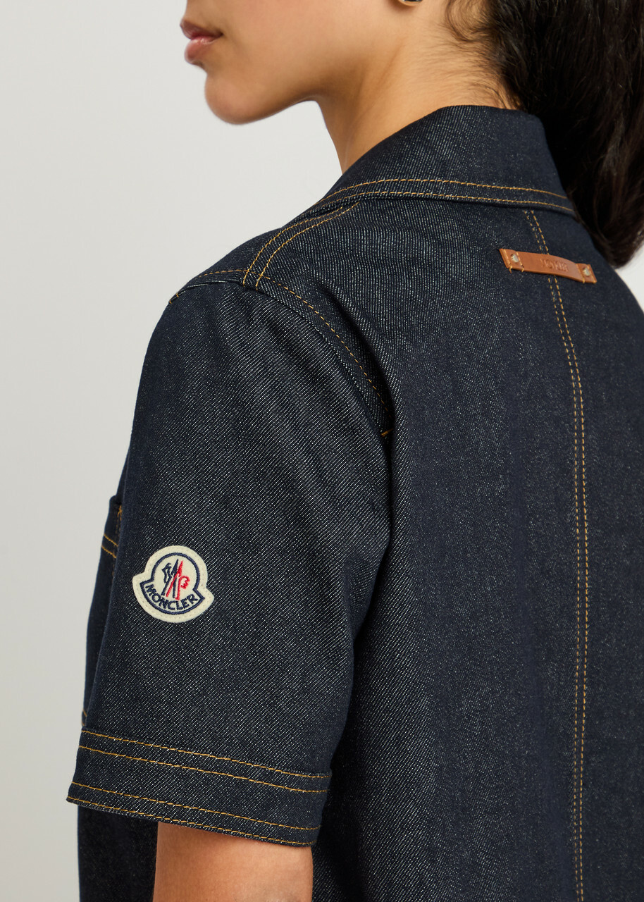 Moncler Denim Shirt Dress Moncler